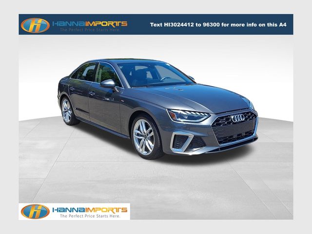 Daytona Gray Pearl 2023 Audi A4 quattro Premium Plus S Line 45 TFSI AWD Sedan All-Wheel Drive 7-Speed Automatic