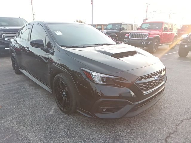 Crystal Black Silica 2023 Subaru WRX Sedan All-Wheel Drive 6-Speed Manual