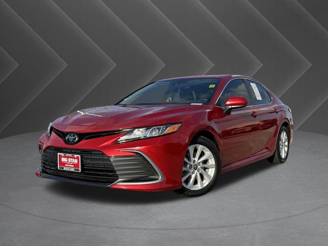 2024 Toyota Camry LE Red at Bayway Cadillac of The Woodlands