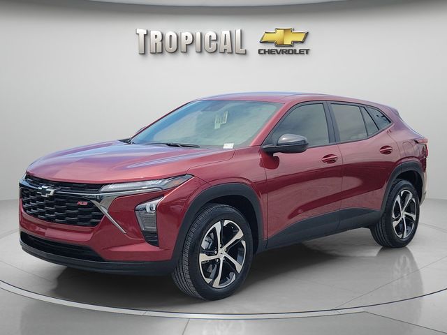 Red (Crimson Metallic) 2025 Chevrolet Trax RS with 1RS FWD SUV / Crossover Front-Wheel Drive 6-Speed Automatic