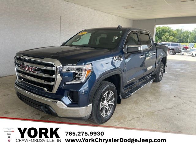 Pacific Blue Metallic 2019 GMC Sierra 1500 Pickup Truck Four-Wheel Drive 8-Speed Automatic