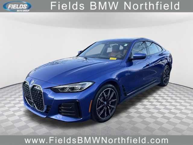 Portimao Blue Metallic 2024 BMW i4 eDrive40 Gran Coupe FWD Sedan Rear-Wheel Drive Automatic