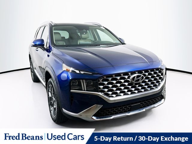 Stormy Blue 2023 Hyundai Santa Fe Limited AWD SUV / Crossover All-Wheel Drive Automatic