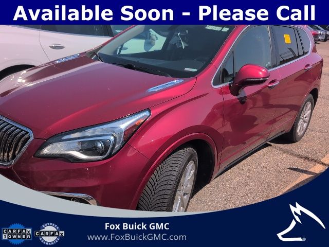 Chili Red Metallic 2017 Buick Envision Essence FWD SUV / Crossover Front-Wheel Drive 6-Speed Automatic