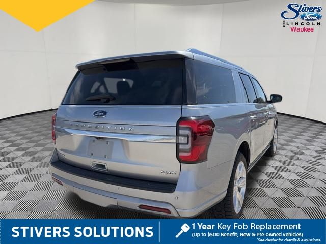 2023 Silver Metallic Ford Expedition Max Platinum 4X4 SUV