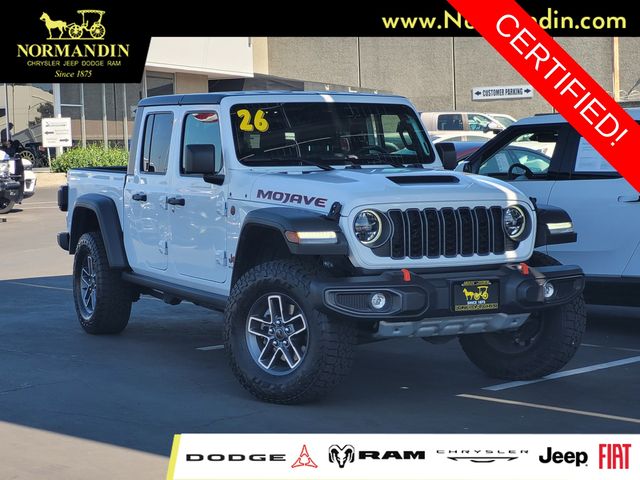 Bright White Clearcoat 2026 Jeep Gladiator Pickup Truck Four-Wheel Drive 8-Speed Automatic
