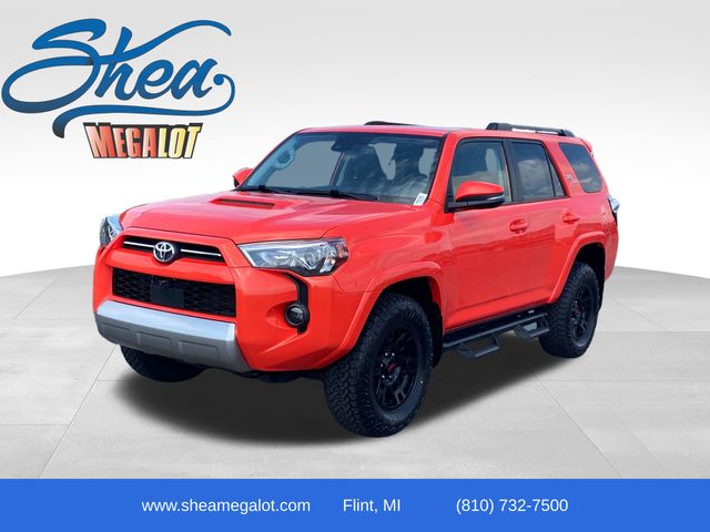 Orange 2024 Toyota 4Runner SUV / Crossover Four-Wheel Drive 5-Speed Automatic