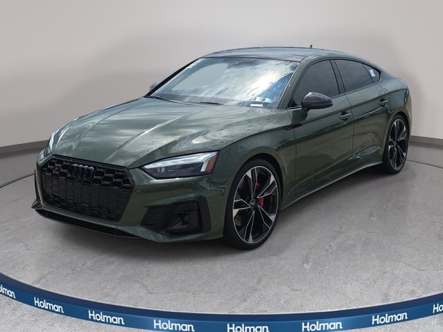 Green Metallic 2024 Audi S5 Sportback Sedan All-Wheel Drive 8-Speed Automatic