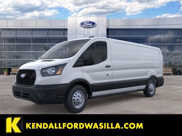 Oxford White 2026 Ford Transit Cargo Van All-Wheel Drive