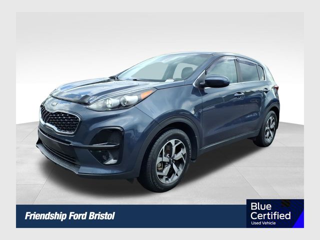 Pacific Blue 2022 Kia Sportage SUV / Crossover Front-Wheel Drive 6-Speed Automatic Overdrive