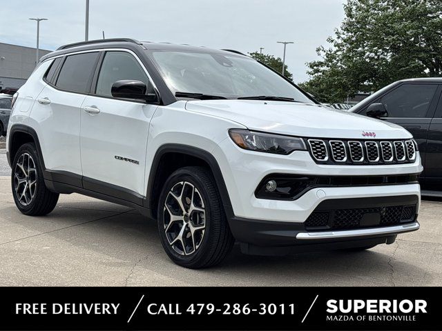 Bright White Clearcoat 2026 Jeep Compass SUV / Crossover Four-Wheel Drive 8-Speed Automatic