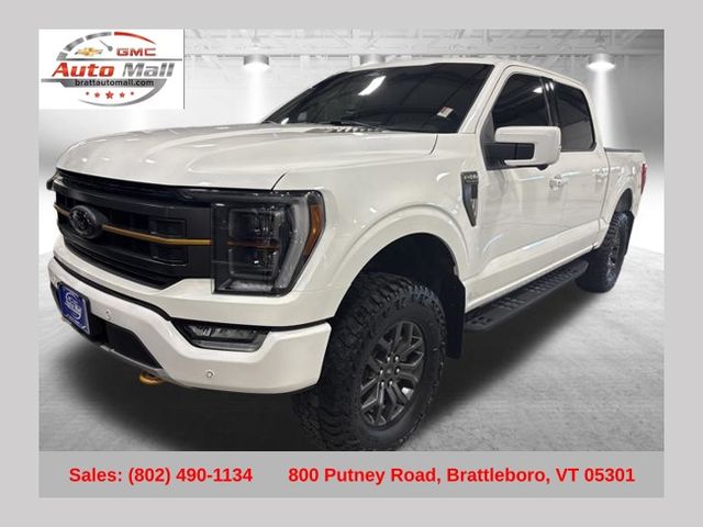 White Metallic 2023 Ford F-150 Pickup Truck Four-Wheel Drive Automatic