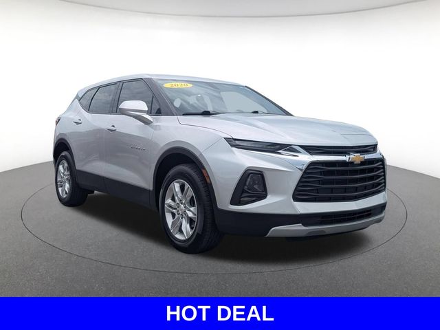 Silver Ice Metallic 2020 Chevrolet Blazer SUV / Crossover Front-Wheel Drive 9-Speed Automatic
