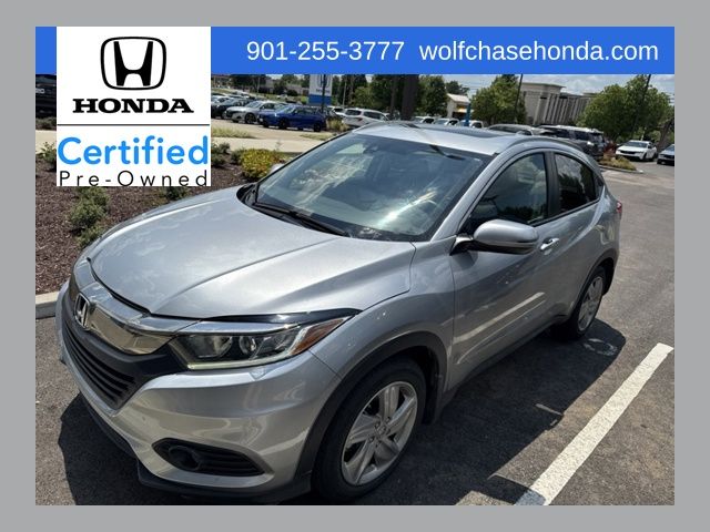 Silver 2019 Honda HR-V SUV / Crossover Front-Wheel Drive Continuously Variable Transmission
