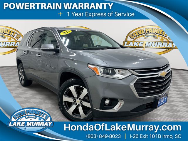 Gray (Steel Metallic) 2019 Chevrolet Traverse SUV / Crossover Front-Wheel Drive 9-Speed Automatic