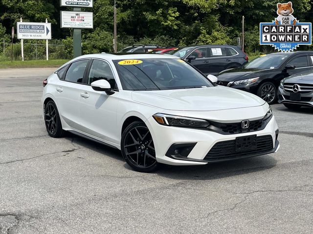 Platinum White Pearl 2024 Honda Civic Hatchback Hatchback Front-Wheel Drive 6-Speed Manual