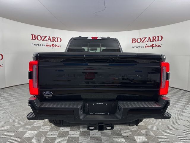 2025 Agate Black Metallic Ford Super Duty F-350 SRW Platinum 4X4 Truck