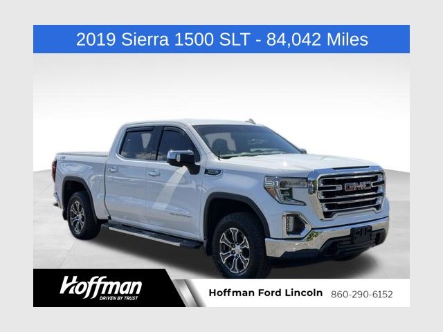 Summit White 2019 GMC Sierra 1500 Pickup Truck Four-Wheel Drive 8-Speed Automatic