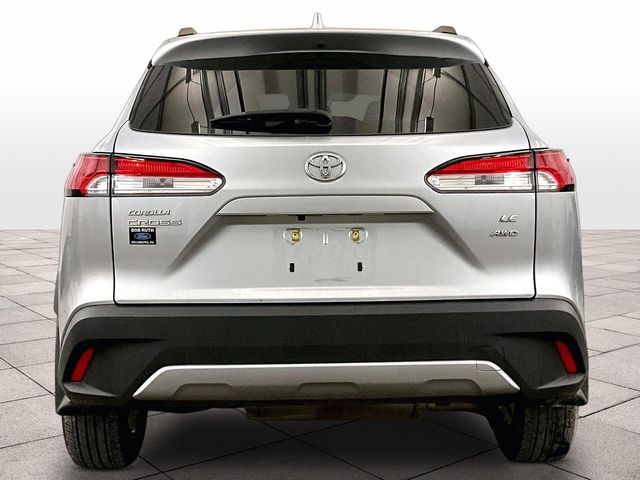 2023 Toyota Corolla Cross LE Silver at Phil Fitts Ford