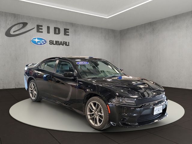 Pitch Black Clearcoat 2021 Dodge Charger GT AWD Sedan All-Wheel Drive 8-Speed Automatic