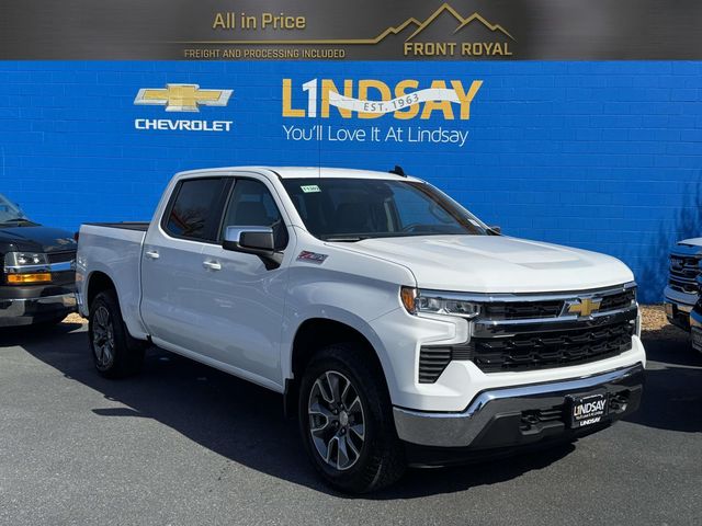 Summit White 2026 Chevrolet Silverado 1500 Pickup Truck Four-Wheel Drive Automatic
