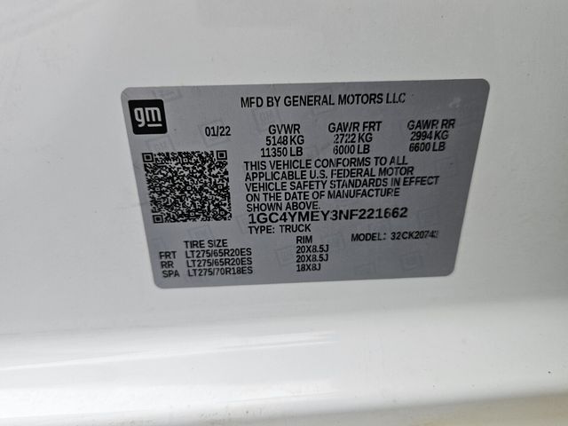 2022 Chevrolet Silverado 2500HD Custom