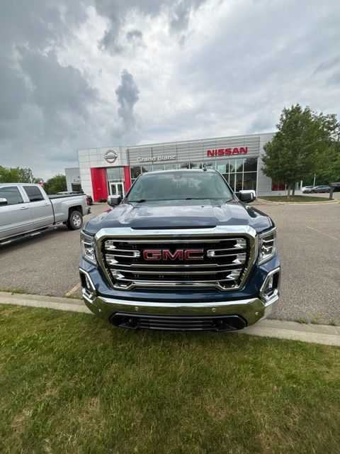 Pacific Blue Metallic 2019 GMC Sierra 1500 Pickup Truck Four-Wheel Drive 8-Speed Automatic
