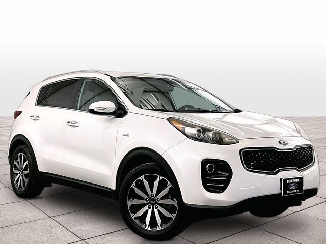 2018 Kia Sportage EX White at Bob Ruth Ford