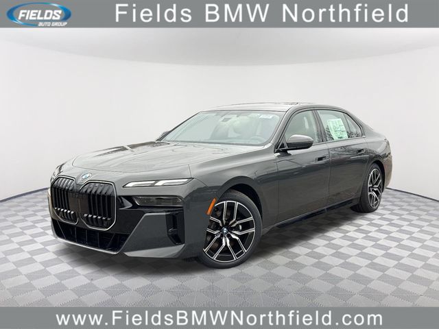 Gray (Dravit Grey Metallic) 2026 BMW 7 Series Sedan All-Wheel Drive 8-Speed Automatic