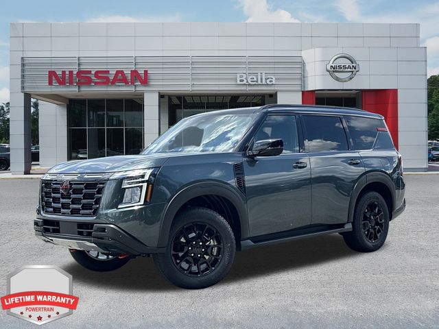 Alpine Metallic/Super Black 2025 Nissan Armada SUV / Crossover Four-Wheel Drive 9-Speed Automatic