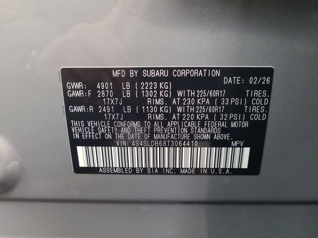 2026 – Subaru – Forester