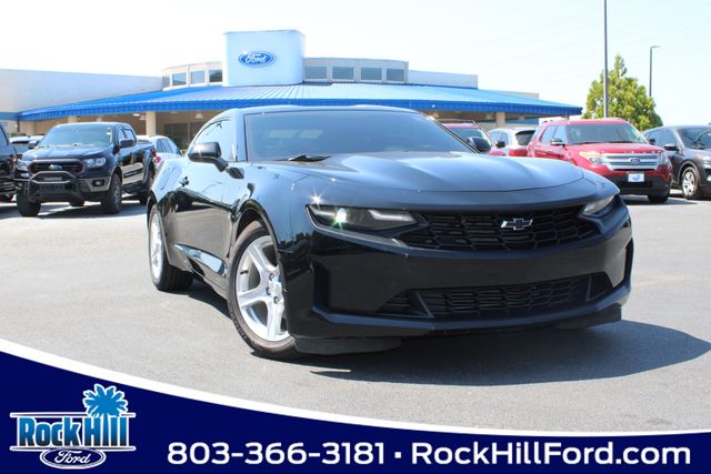 Black 2022 Chevrolet Camaro 1LT Coupe RWD Coupe Rear-Wheel Drive 8-Speed Automatic