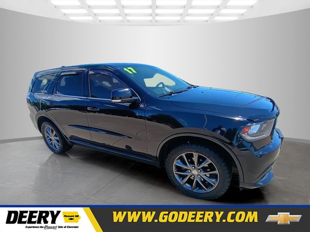 DB Black Crystal Clearcoat 2017 Dodge Durango SUV / Crossover All-Wheel Drive 8-Speed Automatic