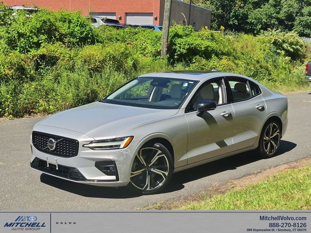 Silver 2025 Volvo S60 Sedan All-Wheel Drive Automatic