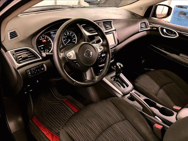2019 Nissan Sentra SV Blue at Subaru and VW of Moon Township
