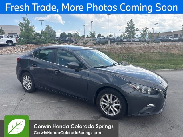 Meteor Gray Mica 2016 Mazda MAZDA3 Sedan Front-Wheel Drive 6-Speed Automatic