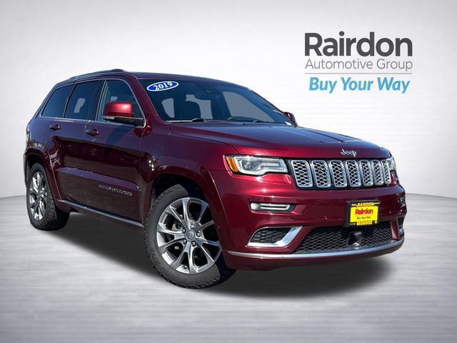 Velvet Red Pearlcoat 2019 Jeep Grand Cherokee Summit 4WD SUV / Crossover Four-Wheel Drive 8-Speed Automatic