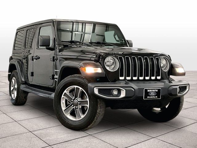 2018 Jeep Wrangler Unlimited Sahara Black at Bob Ruth Ford