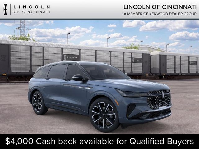 Whisper Blue Metallic Clearcoat 2026 Lincoln Nautilus SUV / Crossover All-Wheel Drive Continuously Variable Transmission
