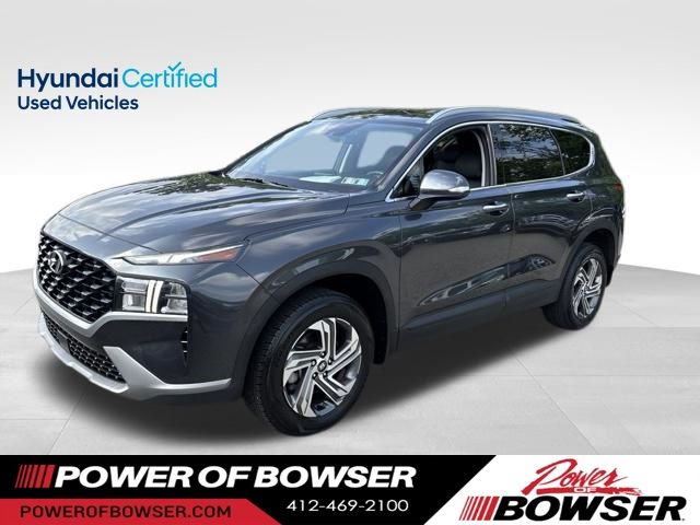 Portofino Gray 2023 Hyundai Santa Fe SUV / Crossover All-Wheel Drive 8-Speed Automatic