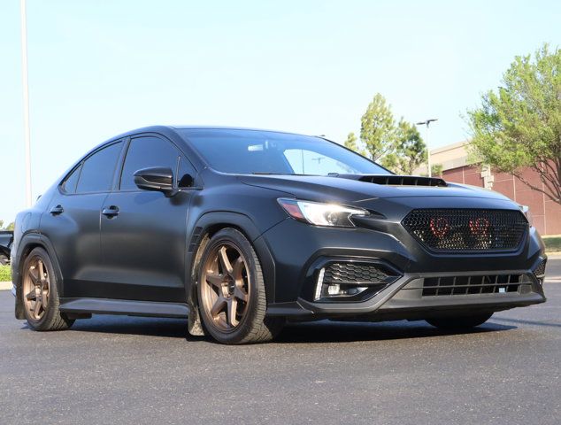 Blue 2023 Subaru WRX Premium AWD Sedan All-Wheel Drive Manual