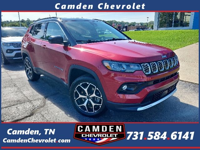 Red Hot Pearlcoat 2025 Jeep Compass SUV / Crossover Four-Wheel Drive 8-Speed Automatic