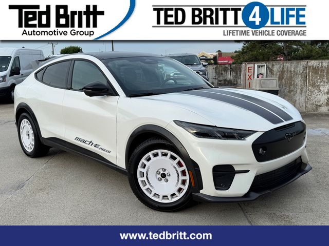 White Metallic 2025 Ford Mustang Mach-E SUV / Crossover All-Wheel Drive Automatic