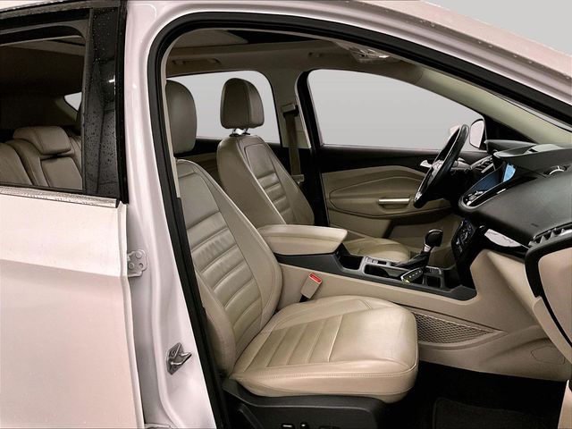 2017 Ford Escape Titanium White at John Sisson Motors