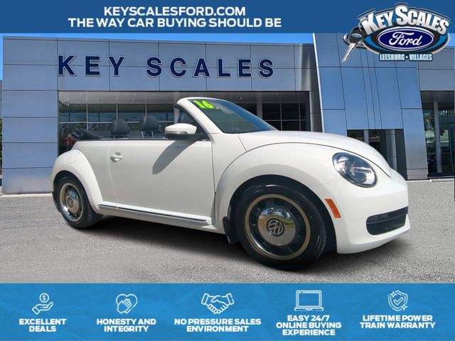 2016 Volkswagen Beetle Denim Convertible Convertible Front-Wheel Drive 6-Speed Automatic