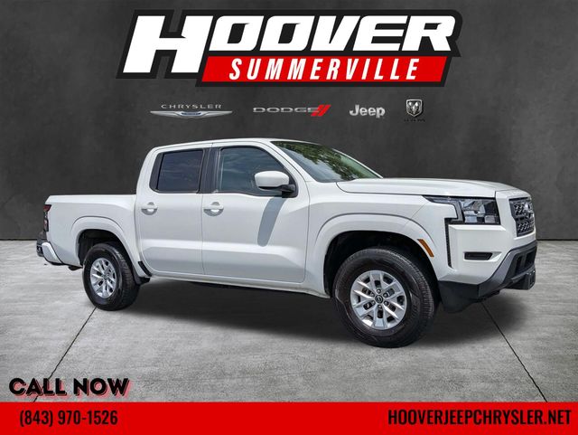 Glacier White 2024 Nissan Frontier Pickup Truck Four-Wheel Drive 9-Speed Automatic Overdrive
