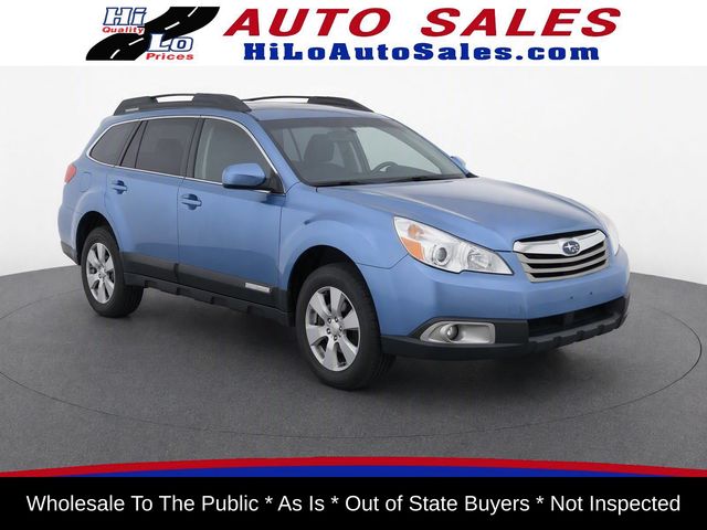 Sky Blue Metallic 2011 Subaru Outback Wagon All-Wheel Drive 6-Speed Manual