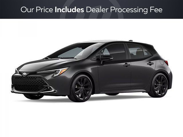 Gray 2026 Toyota Corolla Hatchback XSE FWD Hatchback Front-Wheel Drive Continuously Variable Transmission