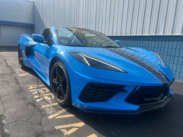2020 Chevrolet Corvette Azul (Rapid Blue) Descapotable Tracción trasera 8 velocidades Doble cloch