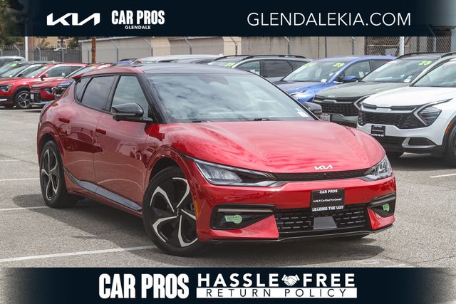 Runway Red 2023 Kia EV6 SUV / Crossover All-Wheel Drive 1-Speed Automatic